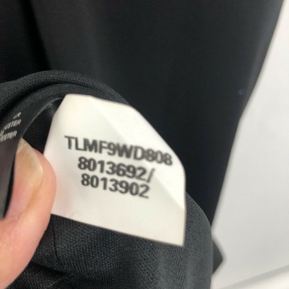 Tahari Black Draped Dress LBD - Picture 6 of 6